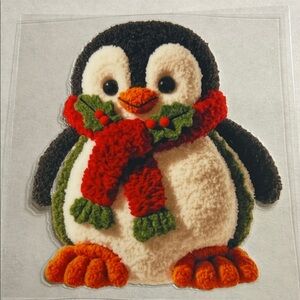 Penguin Cup Decal D11